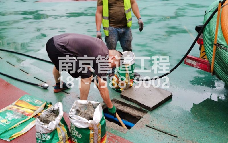 218永宁村管道清淤