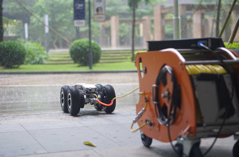 285永宁村管道检测机器人